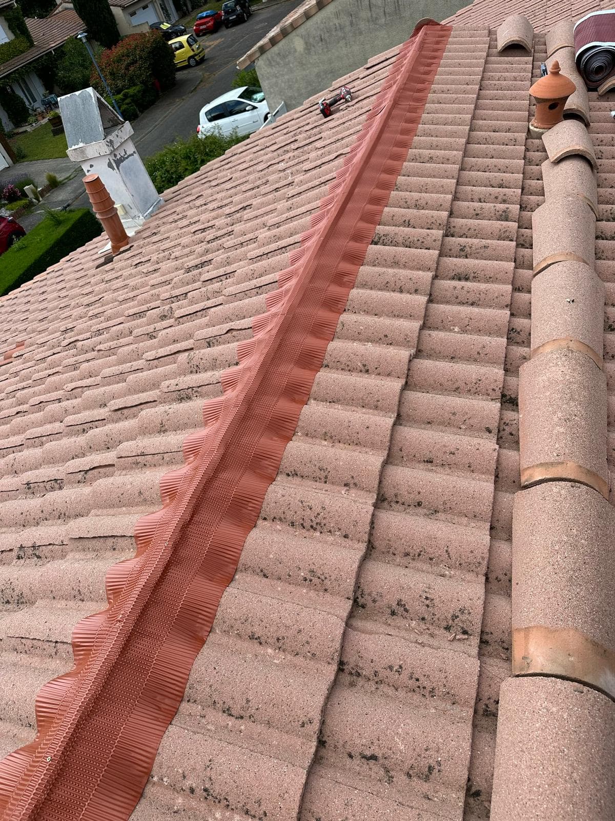 Rénovation toiture tuiles à Moissac par votre couvreur Castelsarrasin
