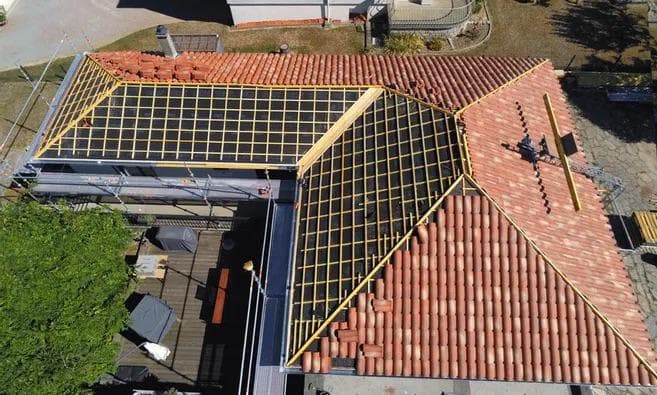Rénovation d'une toiture à Castelsarrasin par votre couvreur Bayard
